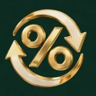 Percent cycle icon — Voltrush