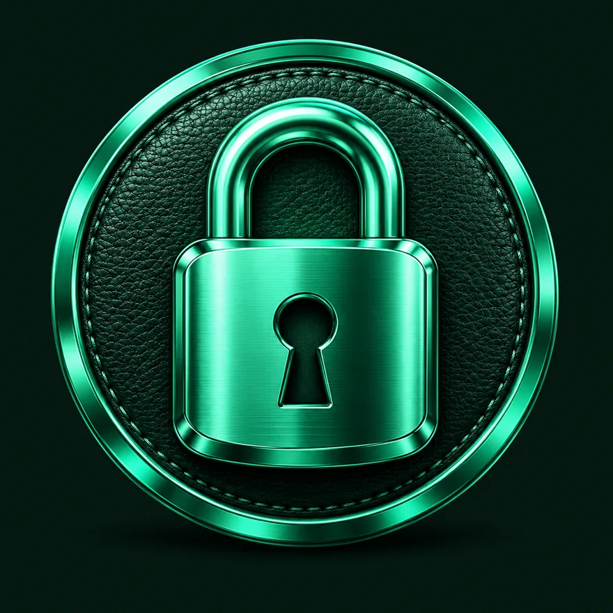Padlock emblem — Voltrush