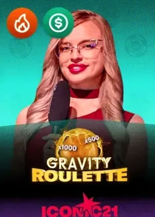 Gravity Roulette live game cover