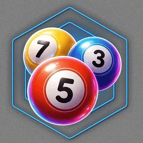 Numbered bingo balls