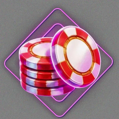 Poker table with cards