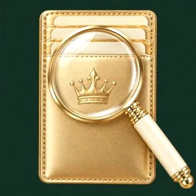 Wallet and magnifier — Voltrush
