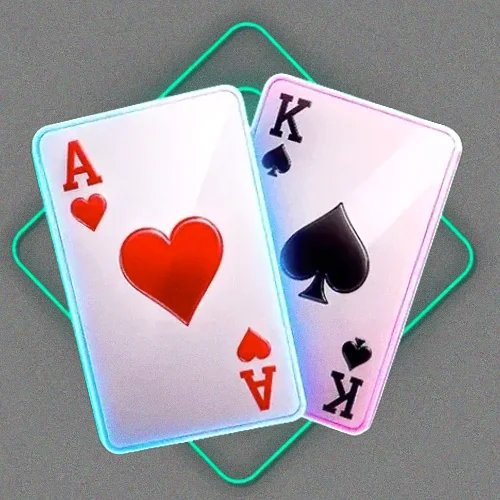 Ace and king playing cards