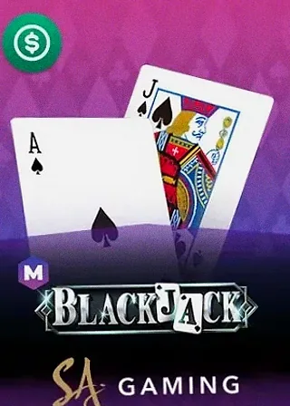 M Blackjack live game cover